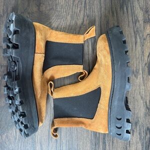 Simon Miller Brown Goring Scrambler Chelsea Boot Size 39